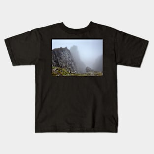 Misty mountains Kids T-Shirt